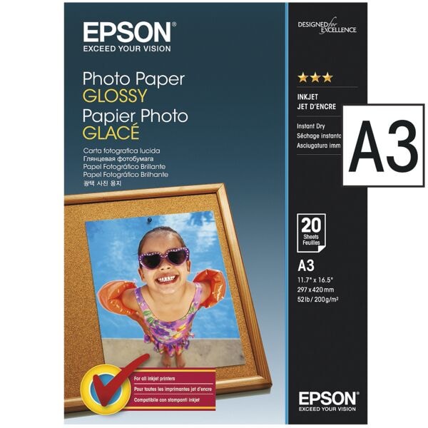 Fotopapier »Photo Paper Glossy« (A3 - 20 bladen)