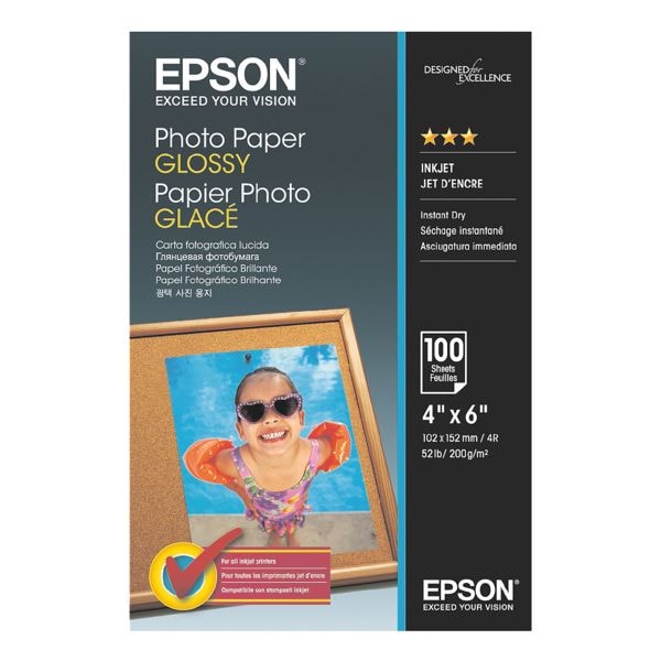 Fotopapier »Photo Paper Glossy« (speciaal formaat - 100 bladen)