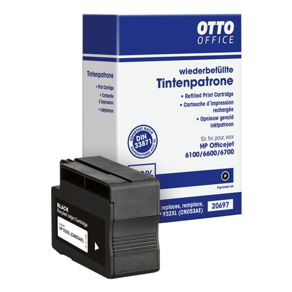 Inktpatroon vervangt Hewlett Packard »CN053AE« Nr. 932 XL