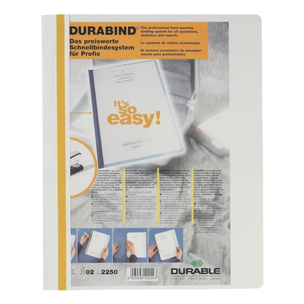 Offerte-snelhechtmap »Durabind« A4, capaciteit 30 bladen