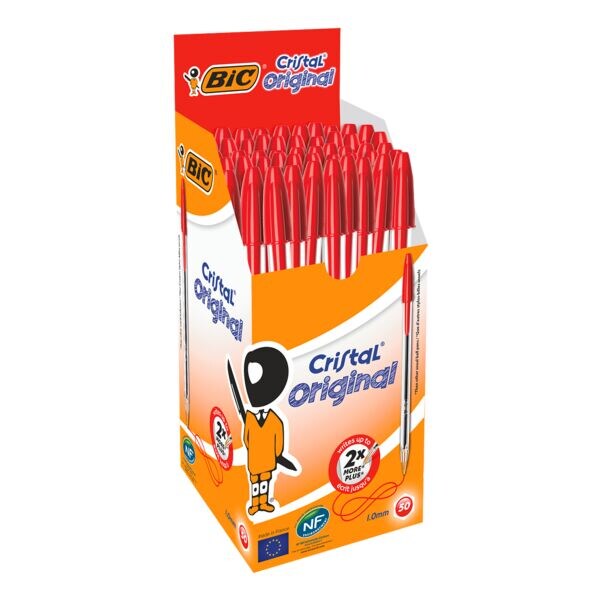 Pak van 50 balpennen »Cristal«