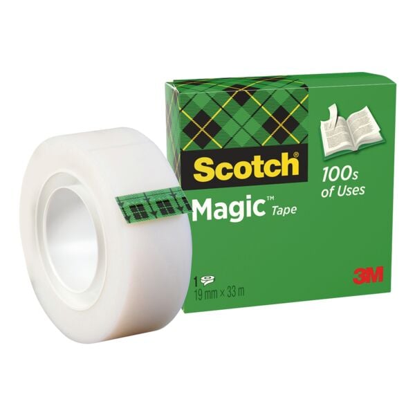 Plakband »Magic Tape 810« transparant, 19 mm/33 m (B/L), 1 stuks