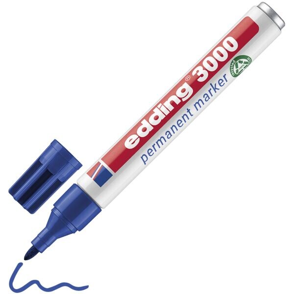 Permanent marker 3000 ronde punt enkelvoudige pen