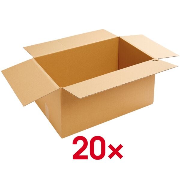 Verzenddozen 48,1/31,1/26,0 cm - 20 stuks