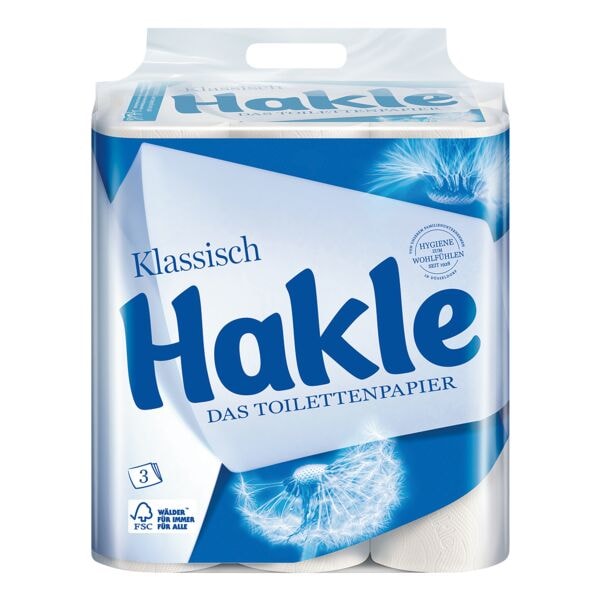 Toiletpapier »Klassisch« 3-laags - 24 rollen