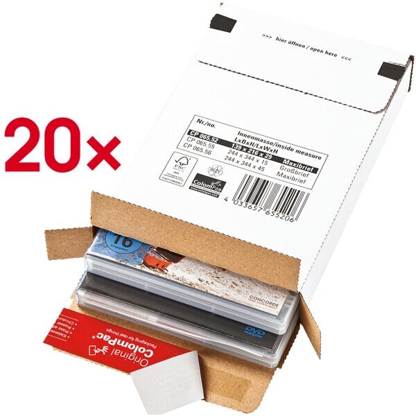 Verzenddoos »CP065.52 (Maxibrief)« - 20 stuks