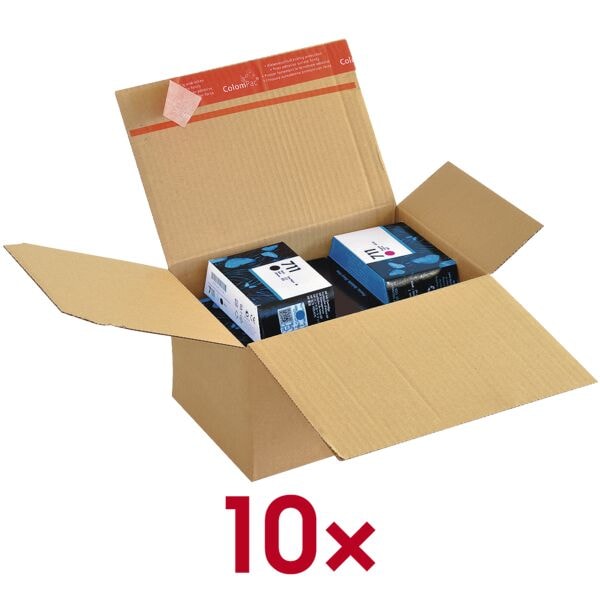 Dozen met automatische-bodem 16,0/23,0/12,5 cm - 10 stuks