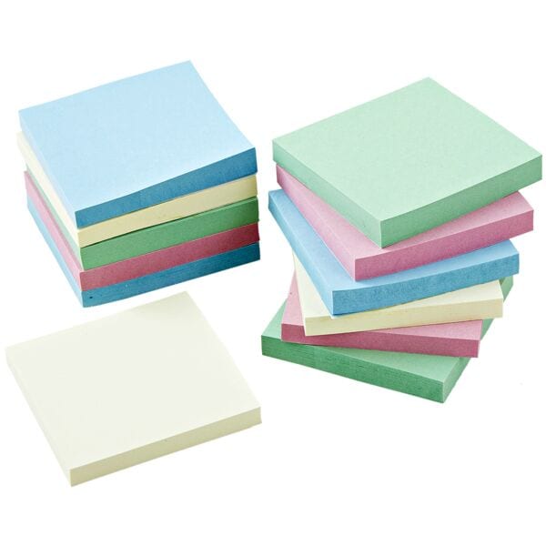 Blok herkleefbare notes »Recycling Notes« 75 x 75 mm, 12 stuks