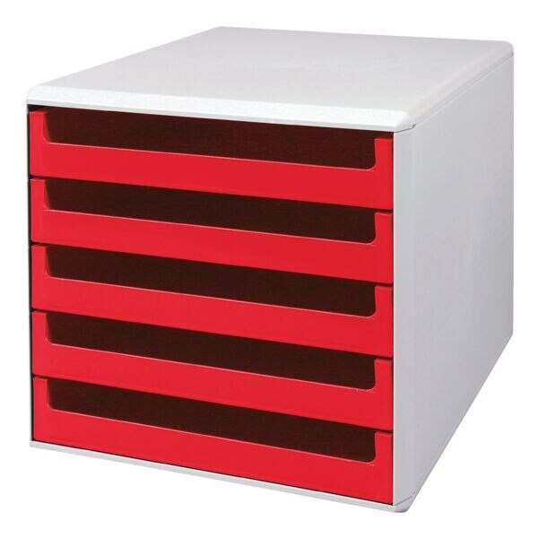 Ladebox met lichtgrijze hoesje