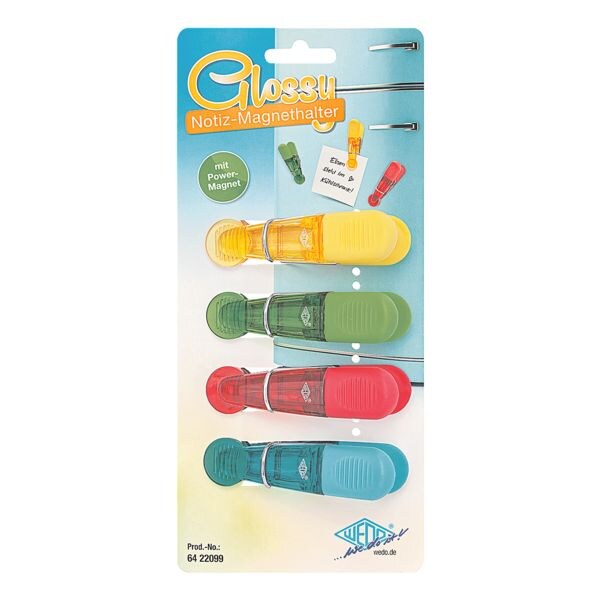 Magnetische notitiehouderset »Glossy«
