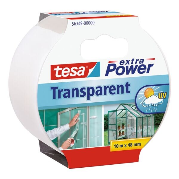 Reparatietape »Extra Power« transparant 50mm 10m
