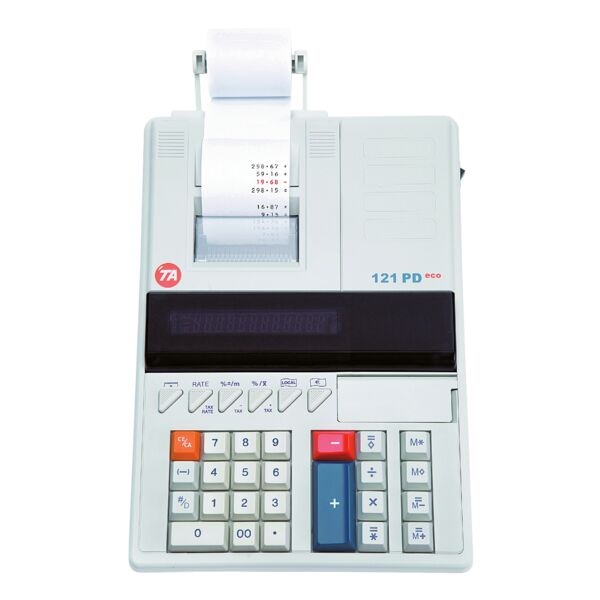Bureaurekenmachine met printer »TA 121 PD Eco«