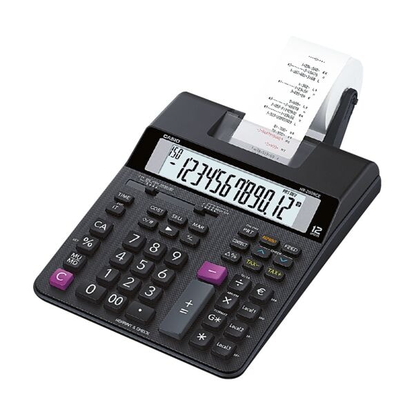 Bureaurekenmachine met printer »HR-200RCE«