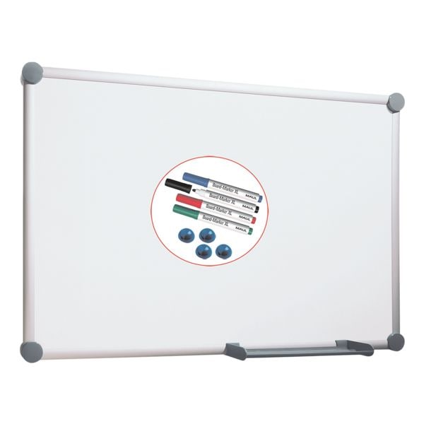 Whiteboard »2000 Maulpro 6301784« geëmailleerd, 90 x 60 cm