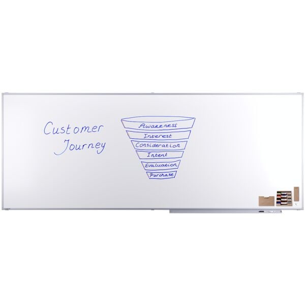 Whiteboard »PROFESSIONAL« 7-100077 geëmailleerd, 300 x 120 cm