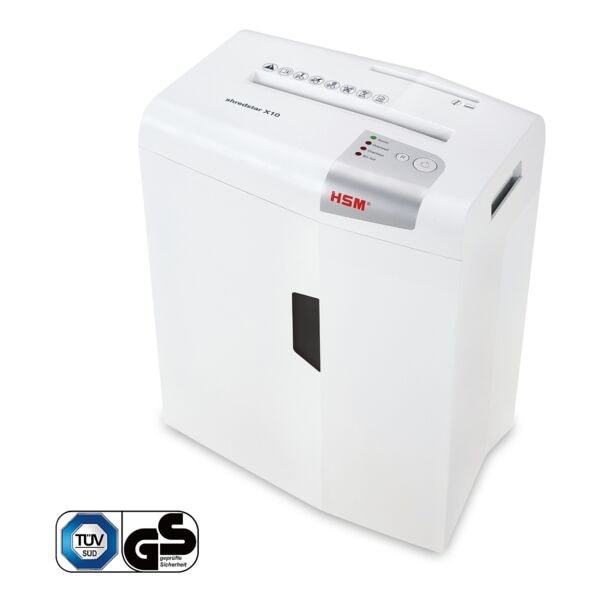 Papiervernietiger »shredstar X10 4,5 x 30 mm« snijdt snippers tot 10 bladen