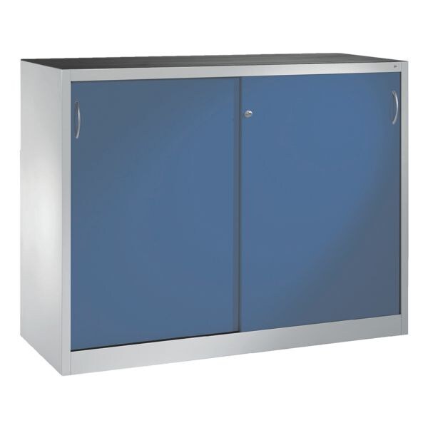 Stalen kast met schuifdeuren 160 x 120 cm