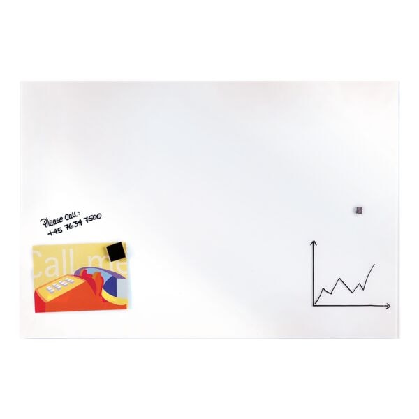 Glas-magneetbord »GTL12012009« 120 x 120 cm