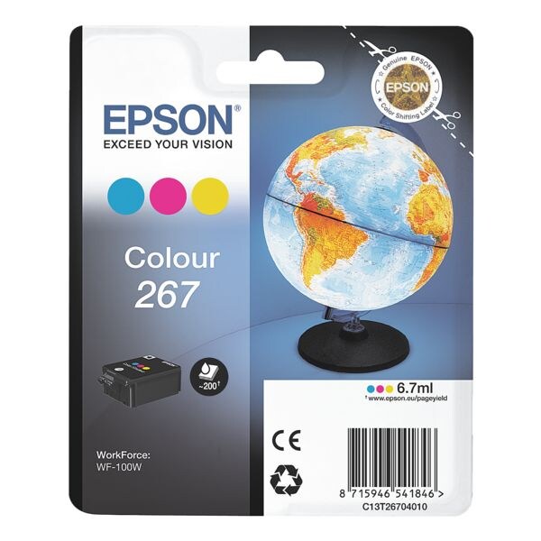 Inktpatroon »Colour 267« voor Workforce WF-100W
