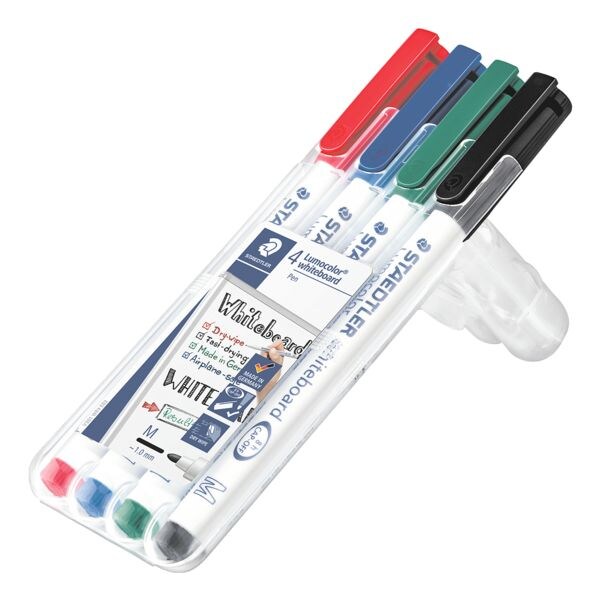 Set van 4 whiteboard-markers »Lumocolor«