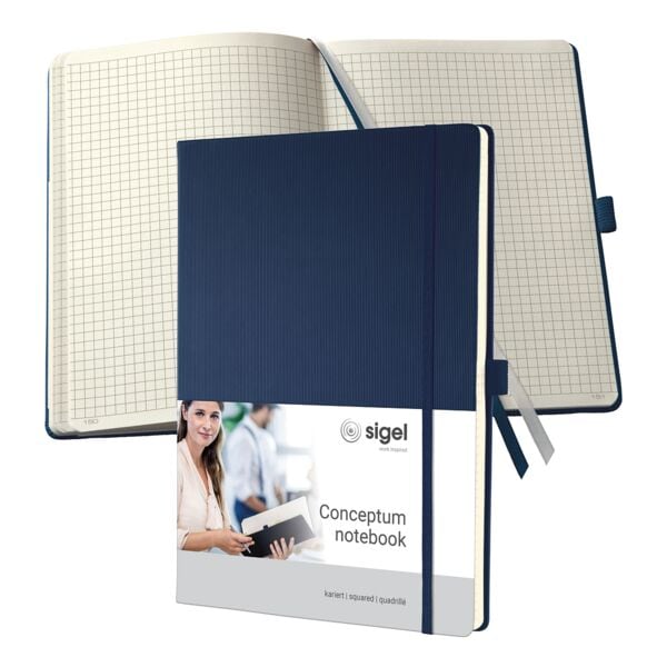Notitieboek »Conceptum« A4 geruit - 194 pagina's