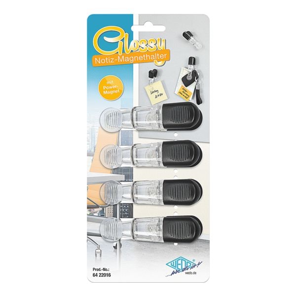 Magnetische notitiehouderset »Glossy«