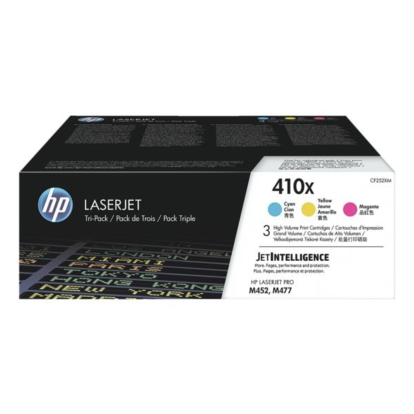 Pak met 3 printcassettes »HP CF252XM«