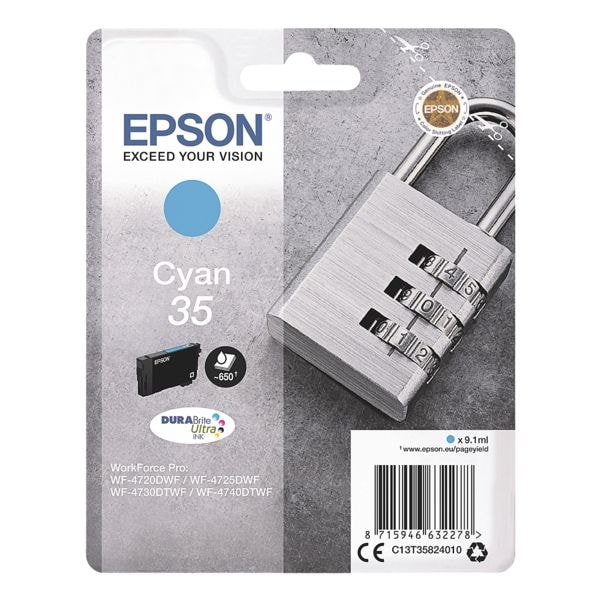 Inktpatroon »35« - cyaan