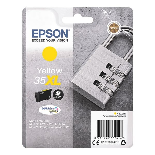 Inktpatroon »35XL« - geel