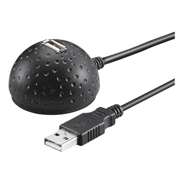 USB 2.0 Hi-Speed verlengkabel met statief 1,5 m