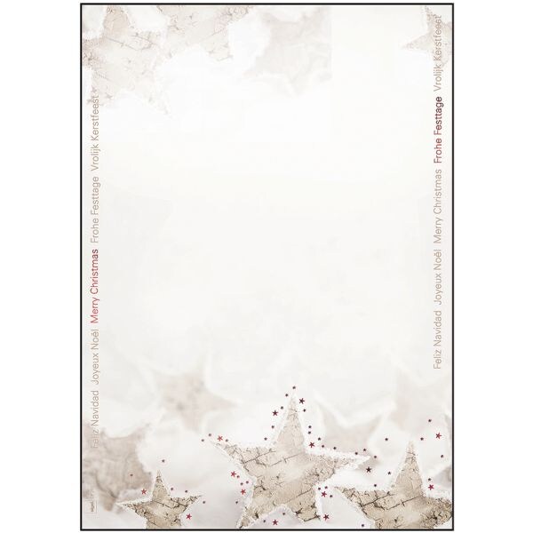 Kerstmotiefpapier »Christmas Timber«