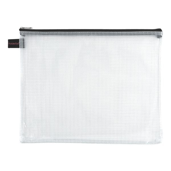 Hoesje met ritssluiting / zakje voor mondmasker B5 liggend