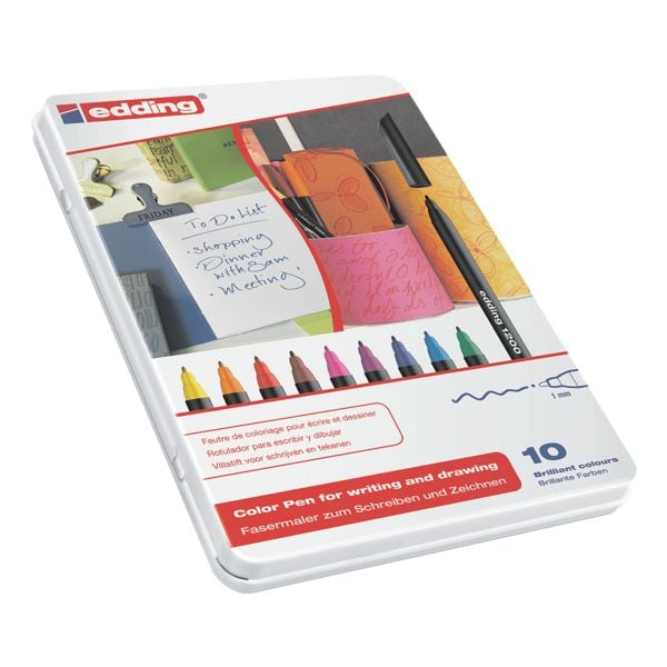 Set van 10 viltstiften »1200«