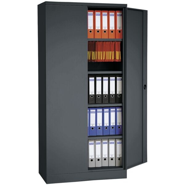 Stalen kast met vleugeldeuren 92 x 195 cm