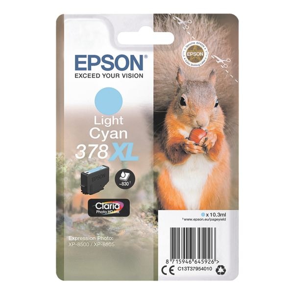 Inktpatroon single pak »378XL« cyaan (licht)
