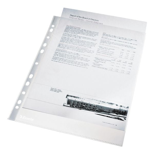 Insteekhoesjes »Economy« A4 glashelder - 100 stuks