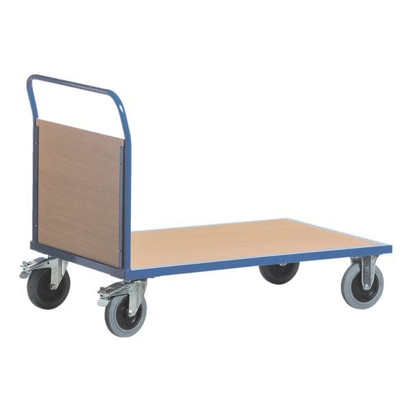 Duwbeugelwagen 120x80 cm houten laadvlak
