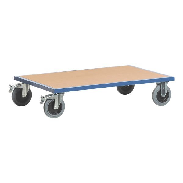 Platformwagen 100x70 cm houten laadvlak