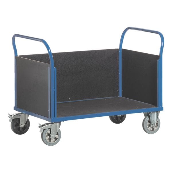 Vierwandige wagen 160x77 cm laadoppervlak
