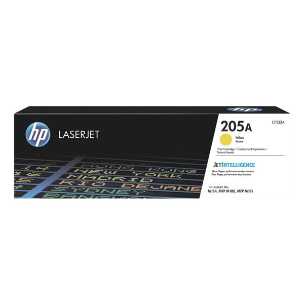 Printcassette »HP 205A« - geel