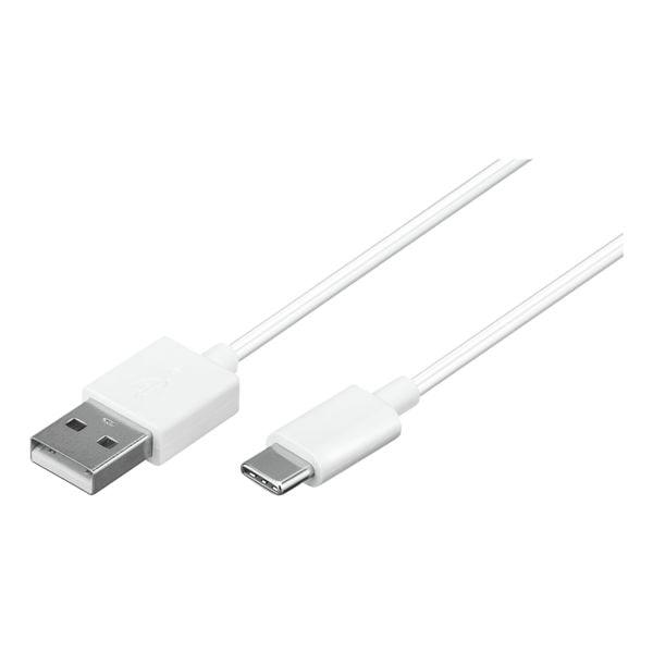 USB-C laad- en synchronisatiekabel 1,0 m wit