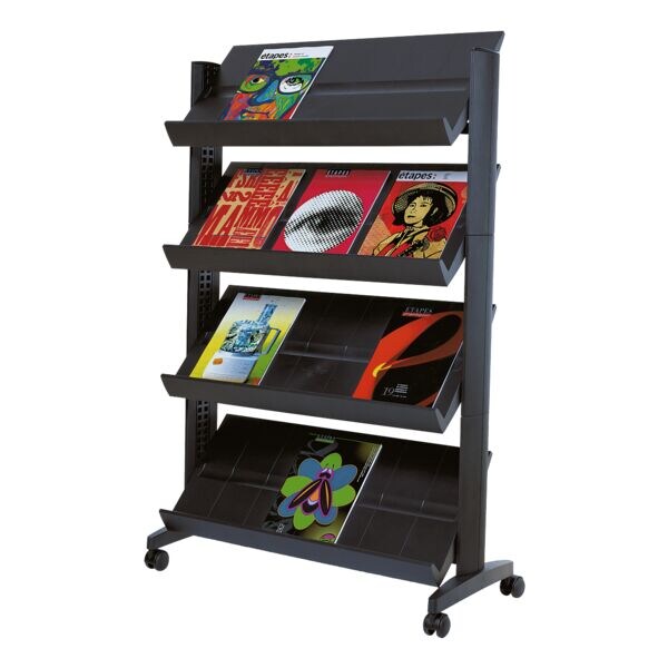 Folderstandaard A3 »Corner« - 132,6 cm hoog
