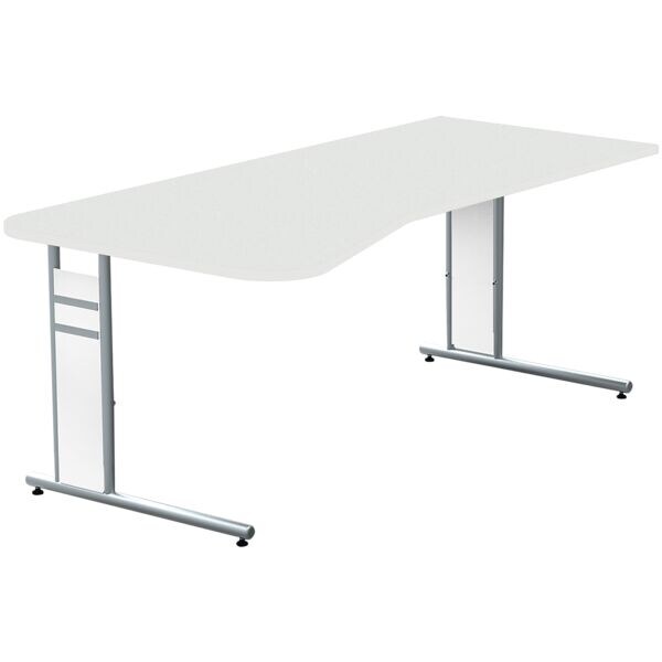Bureau, vrije vorm »Stage One« 195 cm L-onderstel