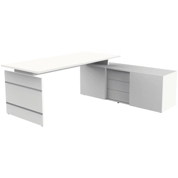 Compact bureau »Stage One« met bijzetkast