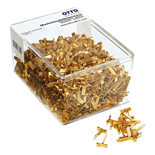 Splitpennen, goudkleur - 1000 stuks