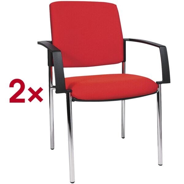 Set van 2 bezoekersstoelen »BtoB 10«