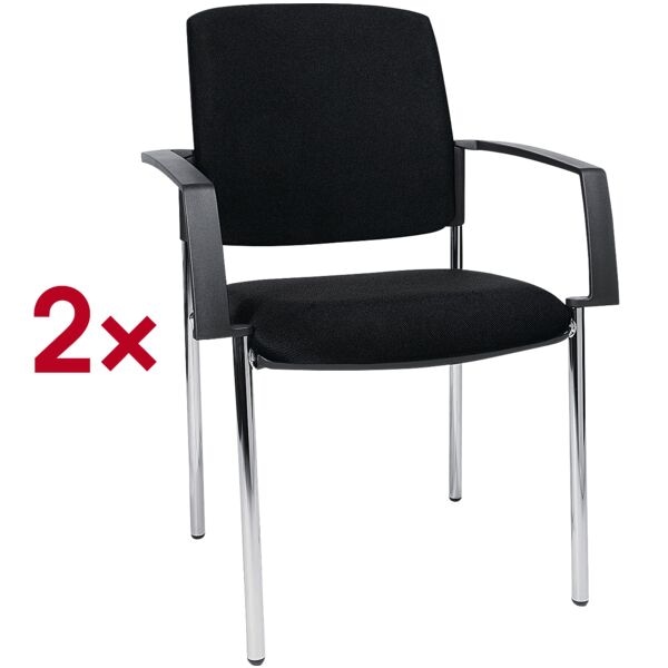 Set van 2 bezoekersstoelen »BtoB 10«
