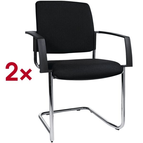 Set van 2 bezoekersstoelen »BtoB 20«