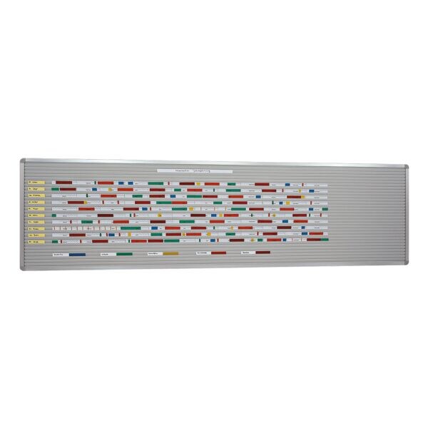Insteekbord »Visiplan« 200 x 58 cm (31 rails)
