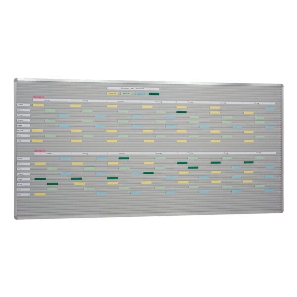 Insteekbord »Visiplan« 200 x 94 cm (52 rails)